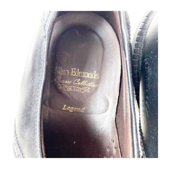 Allen Edmonds Legend Wingtip Oxford Men’s Size 13 Black Leather Dress Shoe main image 4